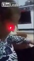 Real Granny, Not A Dog Or Cat, Gets Tormented With A Laser Pointer