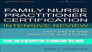 Ebook Family Nurse Practitioner Certification Intensive Review: Fast Facts and Practice Questions,