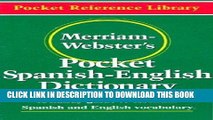 Ebook Merriam-Webster s Pocket Spanish-English Dictionary (Flexible paperback) (Pocket Reference