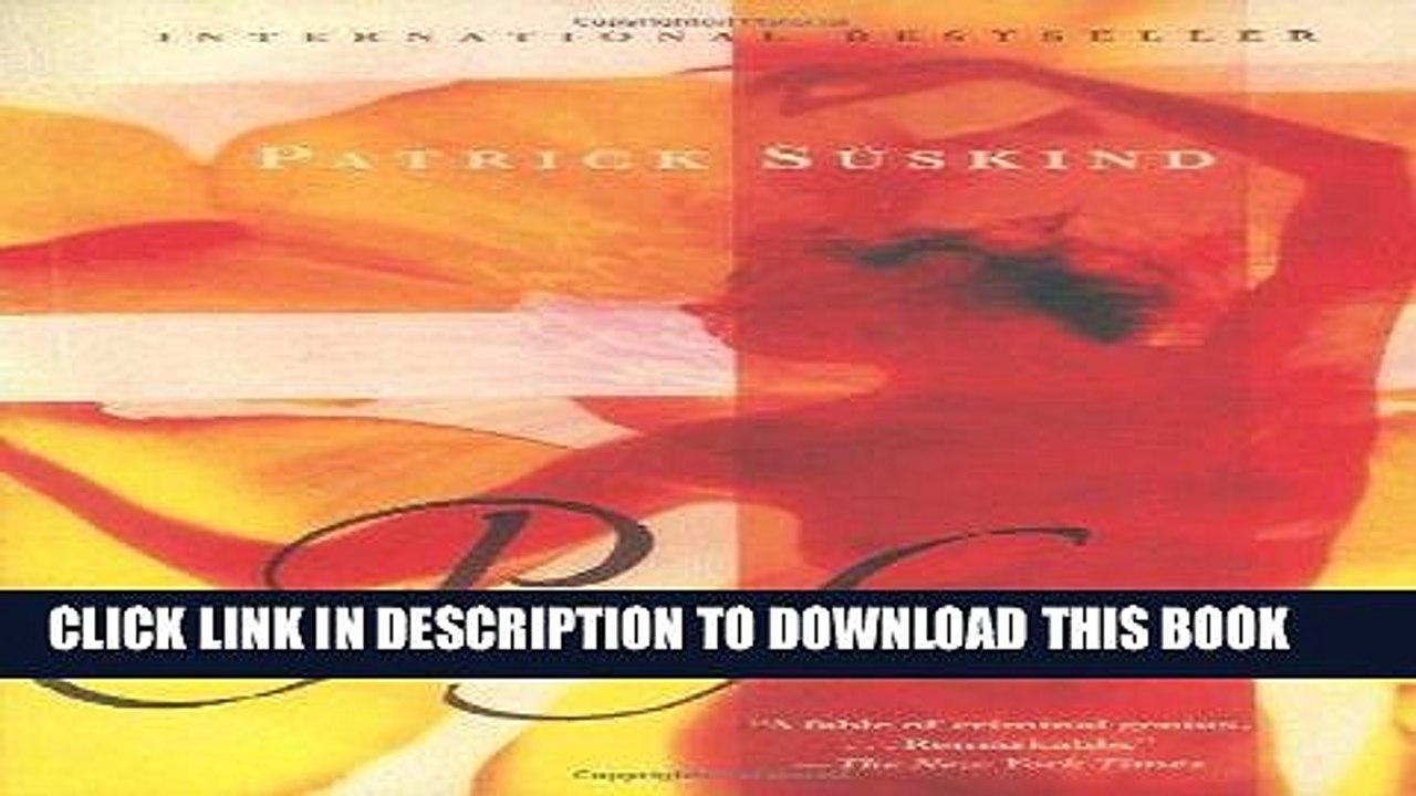 [PDF] Perfume: The Story of a Murderer [Full Ebook]