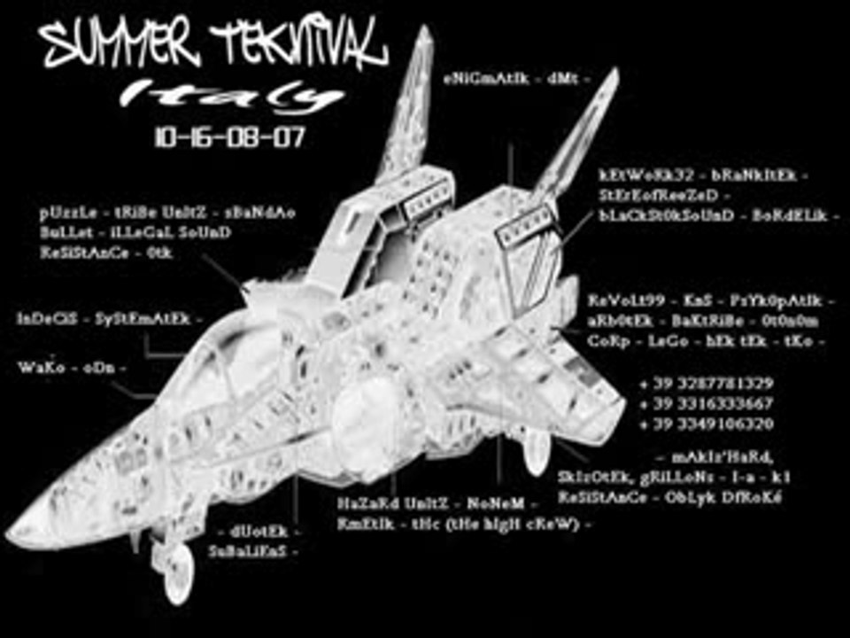 Teknival italie 2007