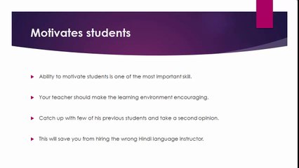 Key Skills to Look for While Hiring a Hindi Teacher