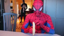 Superheroes Spiderman VS Black Spiderman PRANK - Funny Superhero movies in Real Life