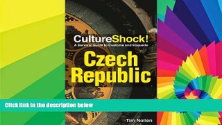 Ebook Best Deals  Culture Shock! Czech Republic: A Survival Guide to Customs and Etiquette