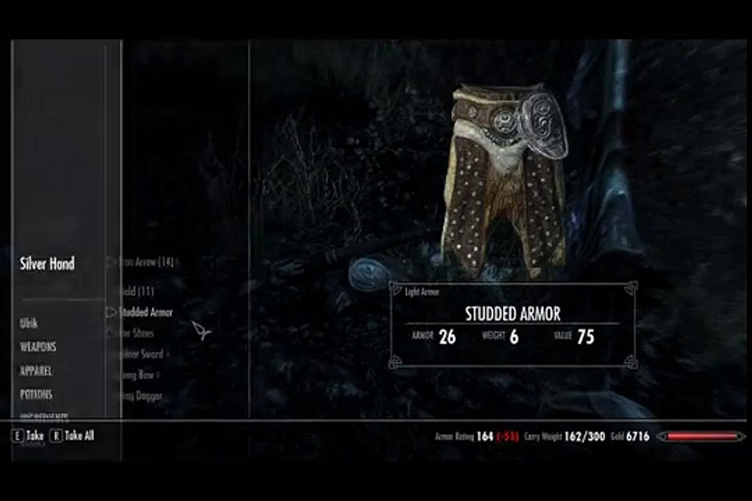 Skyrim PC gameplay #8 Silverhand leader-nohR7Kd8X7g