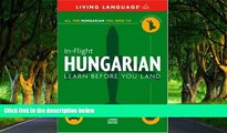 Deals in Books  In-Flight Hungarian: Learn Before You Land (English and Hungarian Edition)  READ