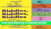 Best Seller Riddles, Riddles, Riddles (Dover Children s Activity Books) Free Read