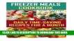 Best Seller Freezer Meals Cookbook: Daily Time-Saving Recipes for a Month: (Freezer Meals For The