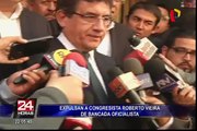 Separan definitivamente a Roberto Vieira de bancada de Peruanos por el Kambio