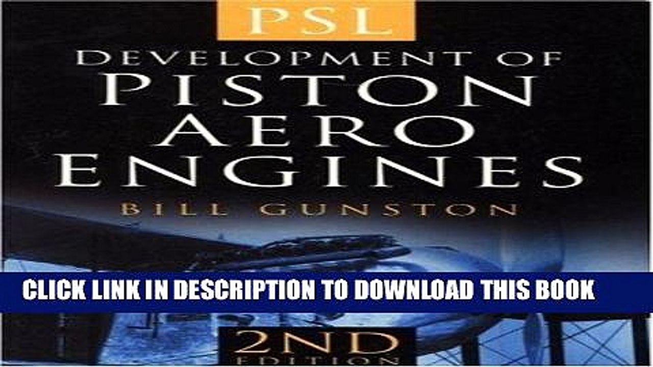 Best Seller Development of Piston Aero Engines Free Read