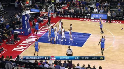 GAME RECAP: Pistons 104, Thunder 88