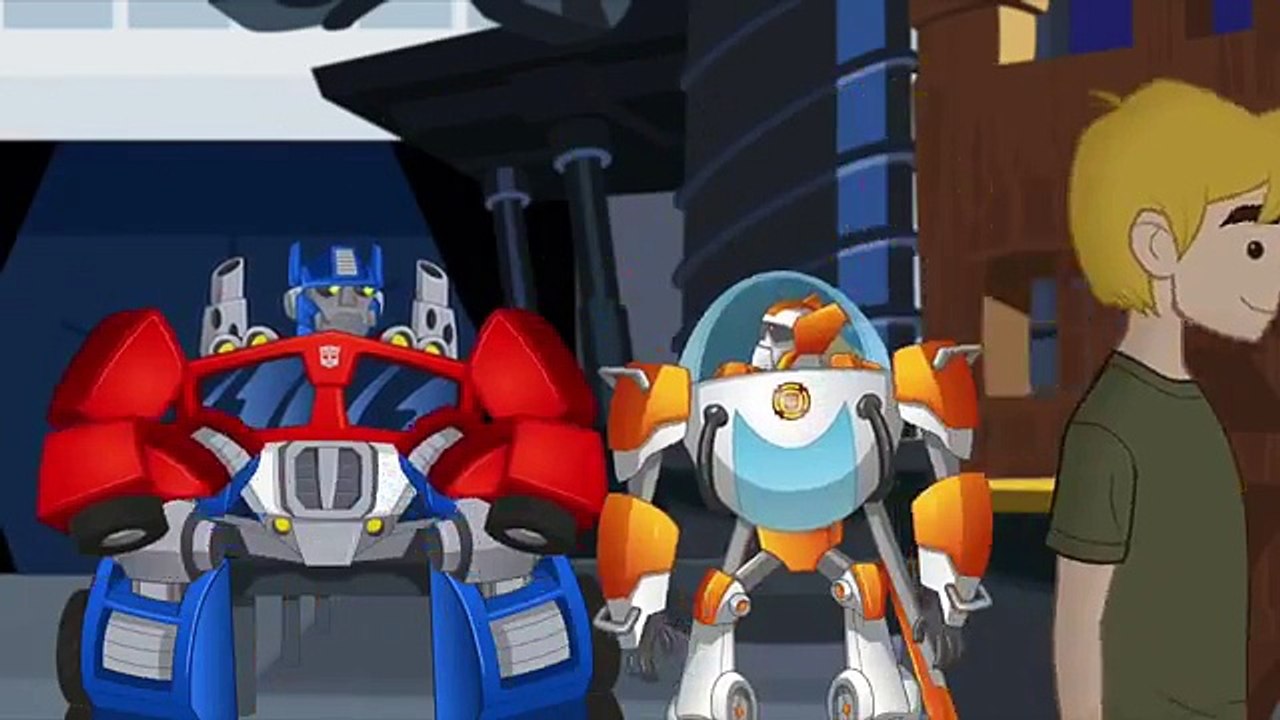 Transformers Rescue Bots Police Challenge and Optimus Prime's Advice