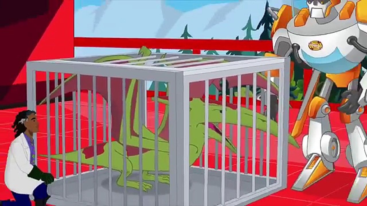 Transformers Rescue Bots Capturing the Pterodactyl