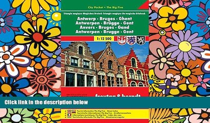 Must Have  Antwerp - Bruges - Ghent: FB City Pocket Map (English, French and German Edition)  Full