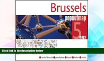 Must Have  Brussels PopOut Map (PopOut Maps)  Buy Now