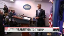 'No weakening of resolve' by U.S. toward NATO under Trump: Obama