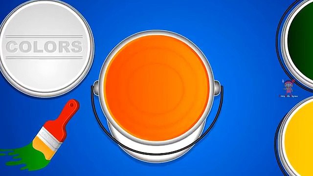 Colors for Children to Learn with Printing Colors - Colours for Kids to Learn - Kids Learning Video