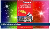 Ebook Best Deals  Slovenia,Croatia, Bosnia (Michelin National Maps)  Buy Now