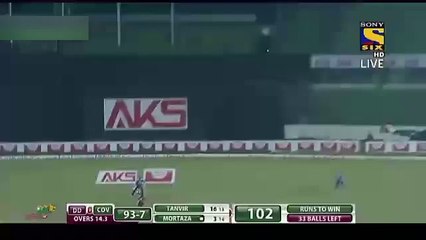 Mashrafe Mortaza 47 Runs Off 35 Balls, BPL 2016 Match 13