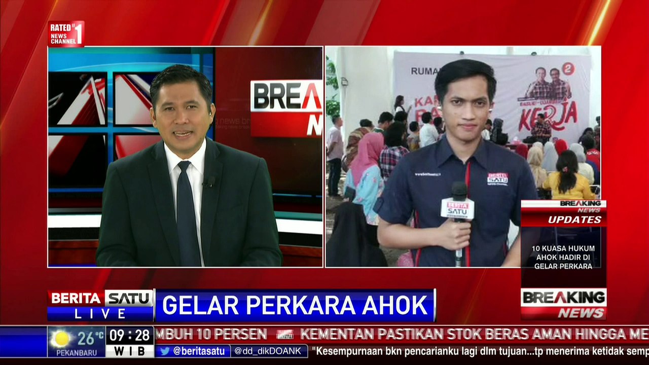 Ahok Tidak Hadiri Gelar Perkara, Ini Alasannya