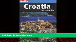 Best Buy Deals  Croatia Berlitz Pocket Guide (Berlitz Pocket Guides)  Best Seller Books Most Wanted