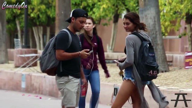 Awkward Pick Up Lines on Hot Girls!