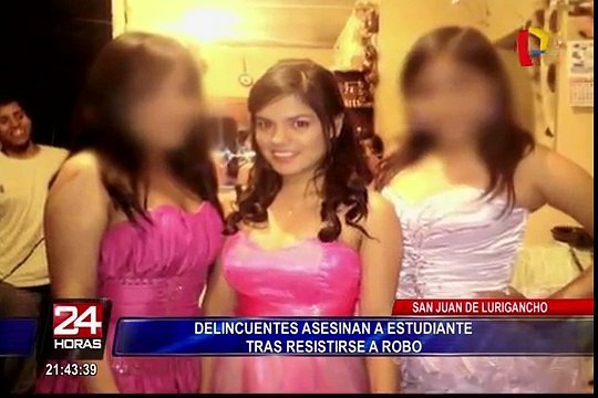 San juan de Lurigancho: delincuentes asesinan a estudiante que se opuso a robo