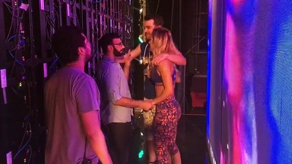 Nervios Naaaaa! Segundos antes del aire Pedro