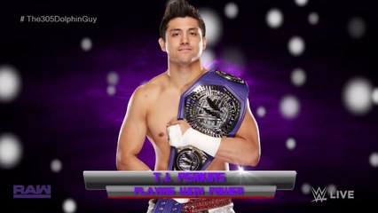 #WWE: T.J. Perkins 2nd Theme - Playing With Power (HQ + Arena Effects)