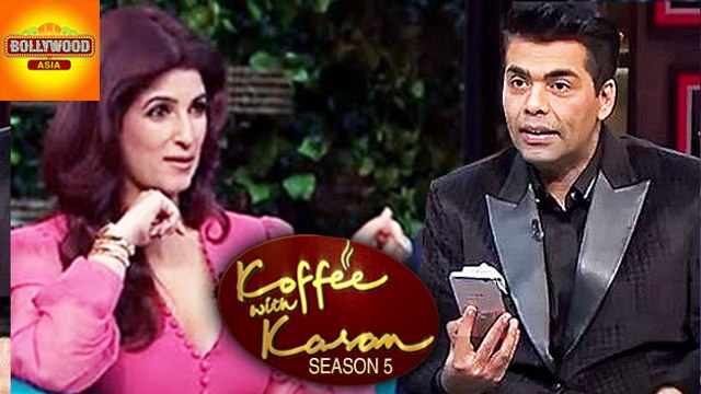 Twinkle Khanna Takes A Dig At Karan Johar | Koffee With Karan | Bollywood Asia