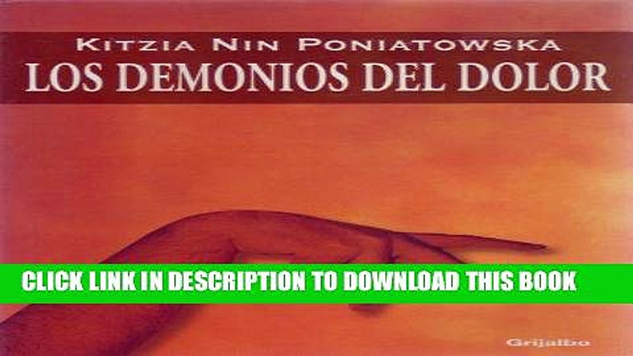 [PDF] Epub Los Demonios del Dolor (Relaciones Humanas) (Spanish Edition) Full Online
