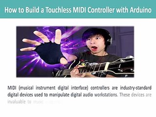 Building Process Of Arduino Touchless MIDI Controller