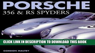 Ebook Porsche 356   RS Spyders Free Read