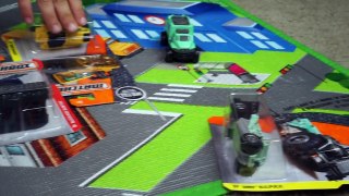 Matchbox Truck Mega Surprise Toy UNBOXING - Garbage Truck, Scraper, Dump, Kinetic Sand-HxclS-2Ueq0