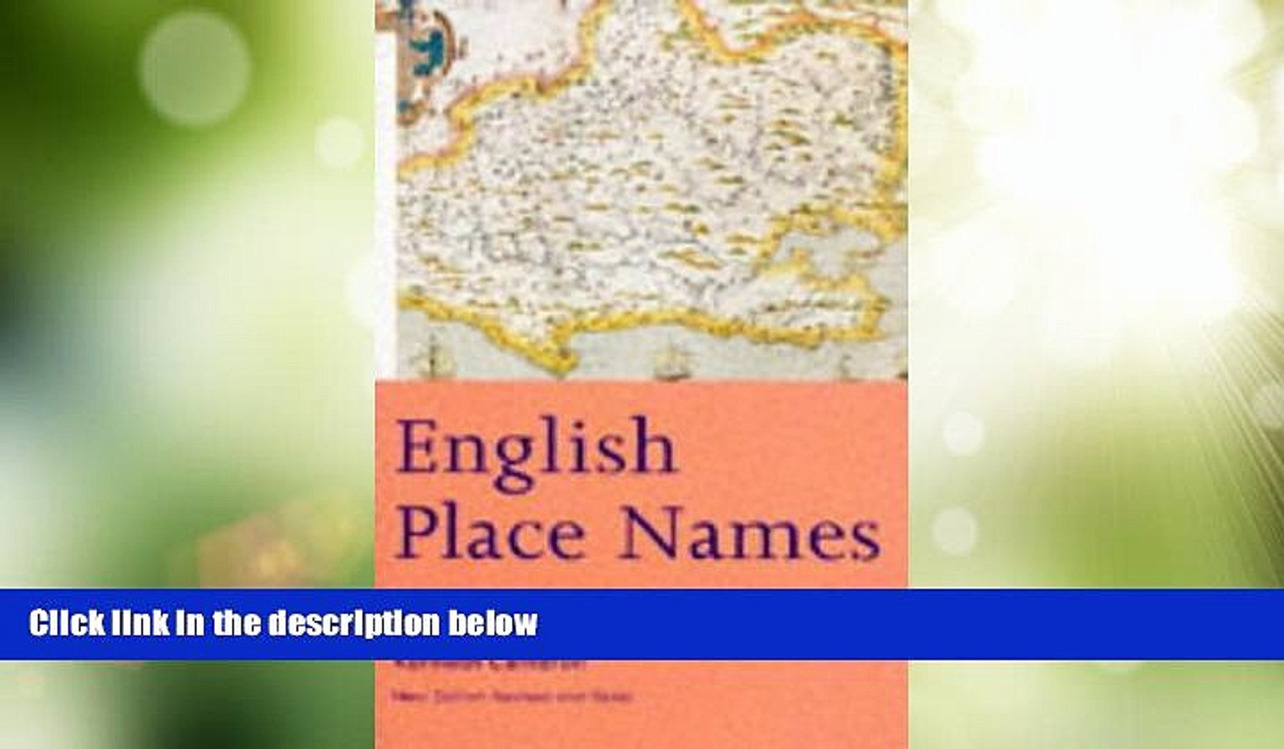 Big Sales  English Place Names (English Heritage)  Premium Ebooks Best Seller in USA