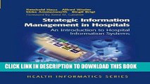 Read Now Strategic Information Management in Hospitals: An Introduction to Hospital Information