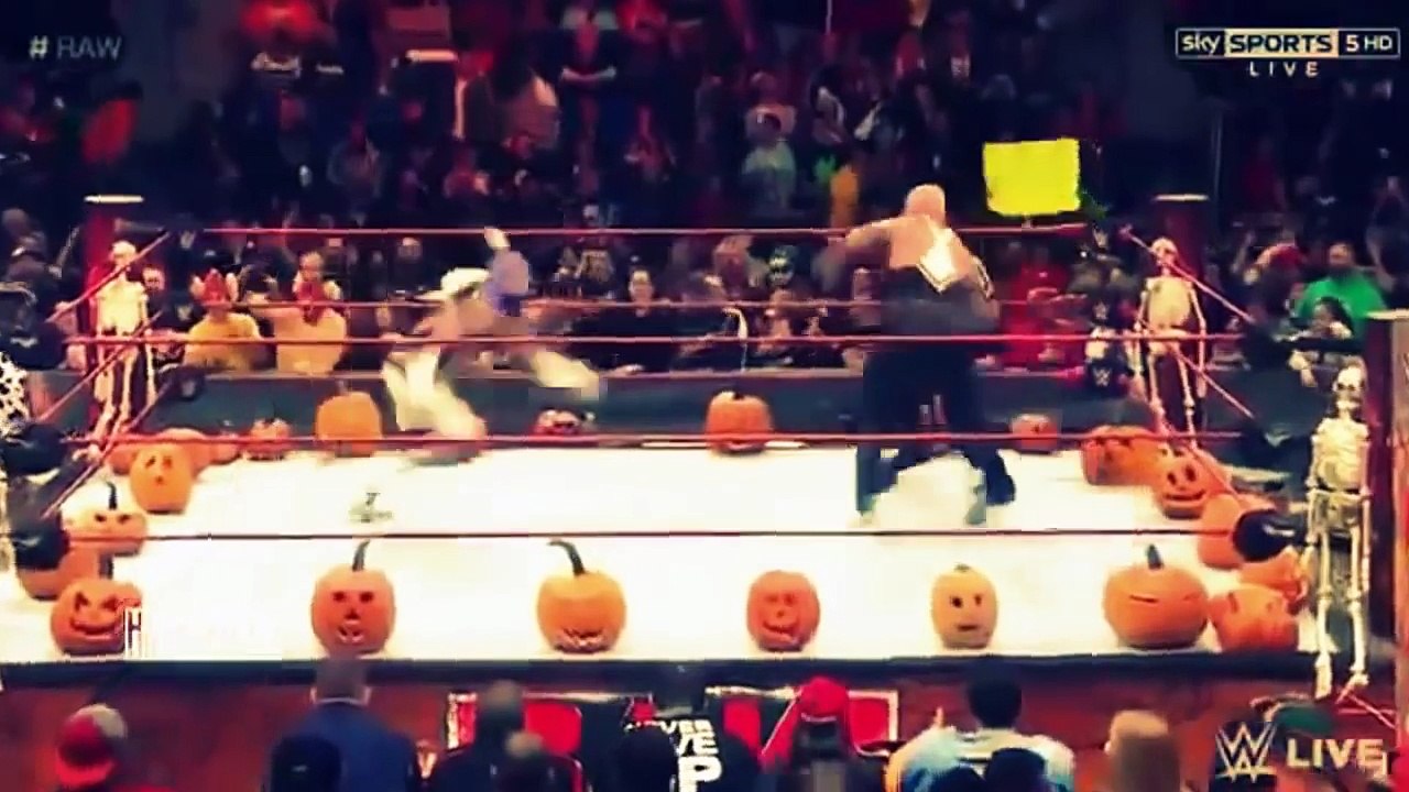 Goldberg vs Brock Lesnar Face to Face see what happened WWE Raw