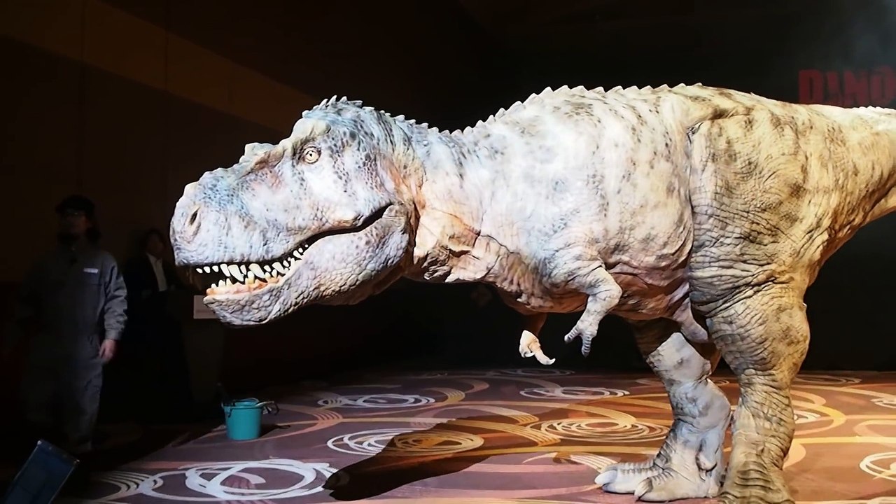Robot T-Rex en taille réelle ! Impressionnant