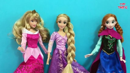 Disney Princess Makeover Challenge! Frozen Elsa hosts Hairstyle   Dress up Transformation Game!-1ae-v2BTK1k