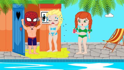 Elsa Pees on the swinming pool - Funny Story New Episodes!-FxaM8dASobE