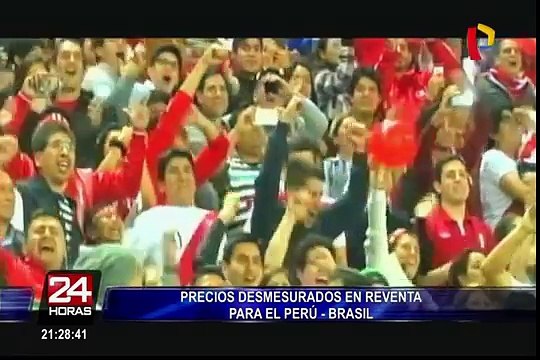 Perú Vs. Brasil: revendedores triplican costo de entradas