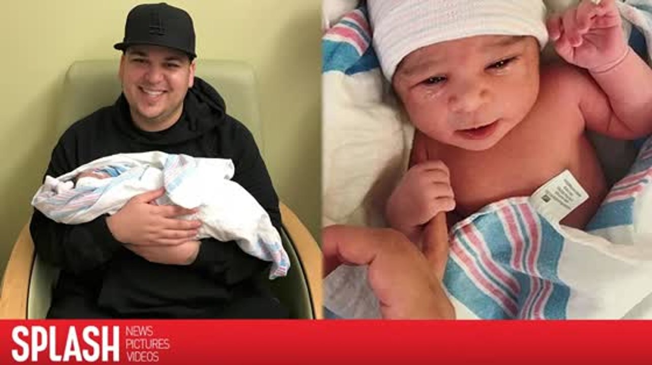 Rob Kardashian est un fier papa