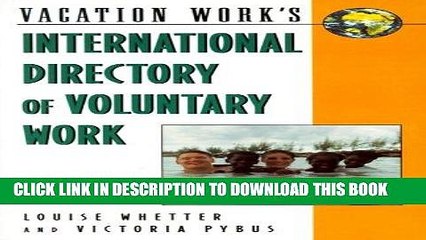 [PDF] Epub Interntational Directory of Voluntary Work (7th Edition) Full Download