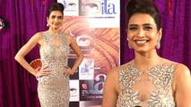 Karishma Tanna SEXY Look at ITA Awards 2016 Red Carpet