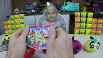 HALLOWEEN PLAYDOH SURPRISE EGGS PUMPKIN FACES Doc McStuffins Disney Princess MyLittlePony Frozen Vid