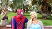 Frozen Elsa gets Joker Face and becomes JOKER GIRL vs Spiderman Anna Funny Superheroes