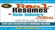 [PDF] Mobi Real-Resumes for Auto Industry Jobs--: Including Real Resumes Used to Change Careers