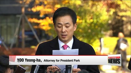 Lawyer asks prosecutors to delay plan to question president
