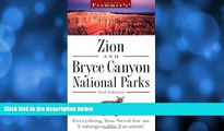 Deals in Books  Frommer s Zion   Bryce Canyon National Parks, 2nd Edition (Frommer Other)  Premium