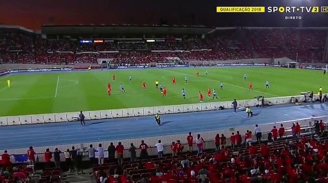 Edinson Cavani Goal HD - Chile 0-1 Uruguay 16.11.2016